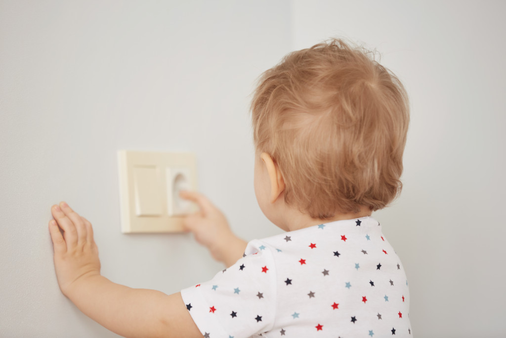 Electrical hazards for kids at home