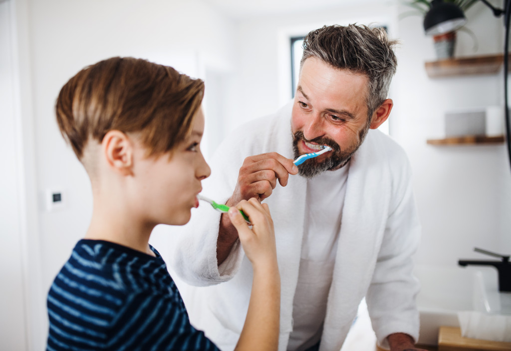Dental hygiene within the family